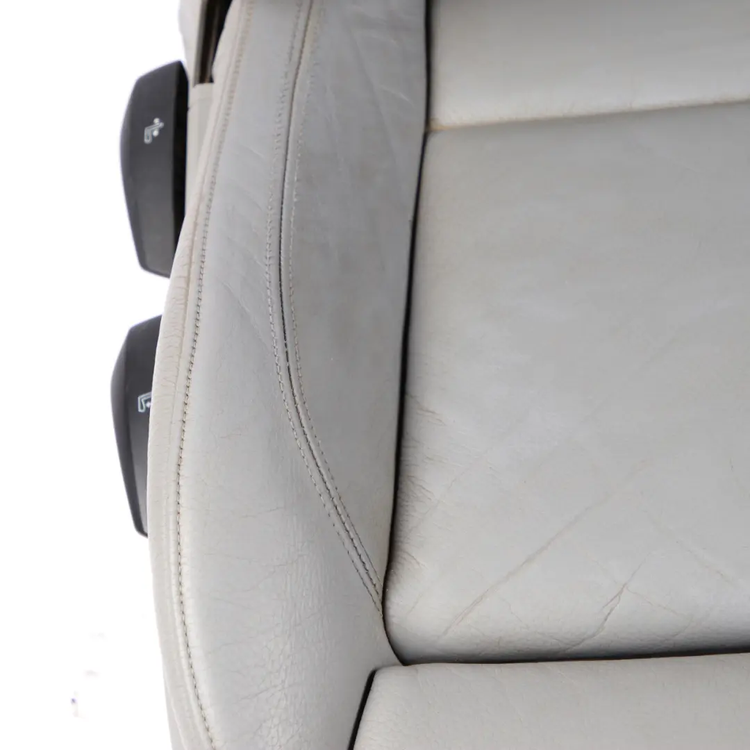 Seats Leather M Sport Grey Seats Front Rear Seat Set with Door Cards to BMW E90 with Part number 6985943 BMW E90 Seats Leather M Sport Grey Seats Front Rear Seat Set with Door Cards - SKU 6985943-1 - Part number 6985943