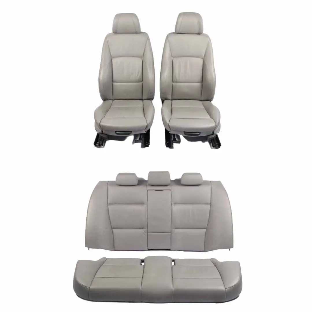 Leather Seats BMW E90 M Sport Heated Grey Seats Front Rear Seat Set Door Cards - SKU 6985943-2 - Part number 6985943
