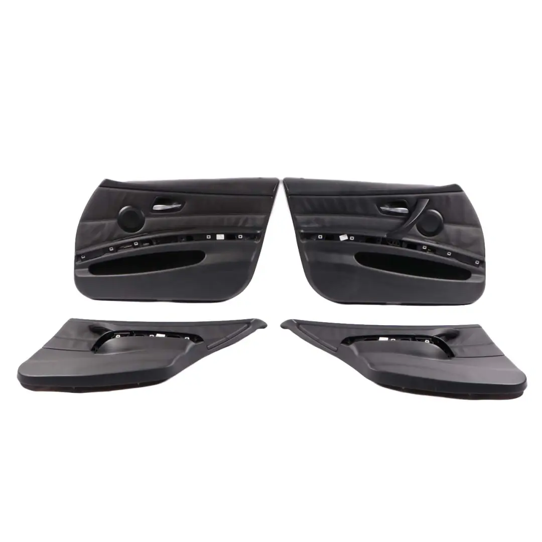 BMW E90 Saloon M Sport Black Leather Interior Seats Front Rear Seat Door Cards - SKU 6985978 - Part number 6985978