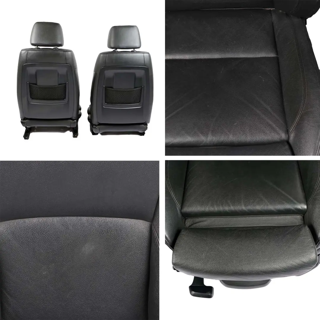 Leather Interior Seats Front Rear Seat Door Cards to BMW E90 Saloon M Sport Black with Part number 6985978 BMW E90 Saloon M Sport Black Leather Interior Seats Front Rear Seat Door Cards - SKU 6985978 - Part number 6985978