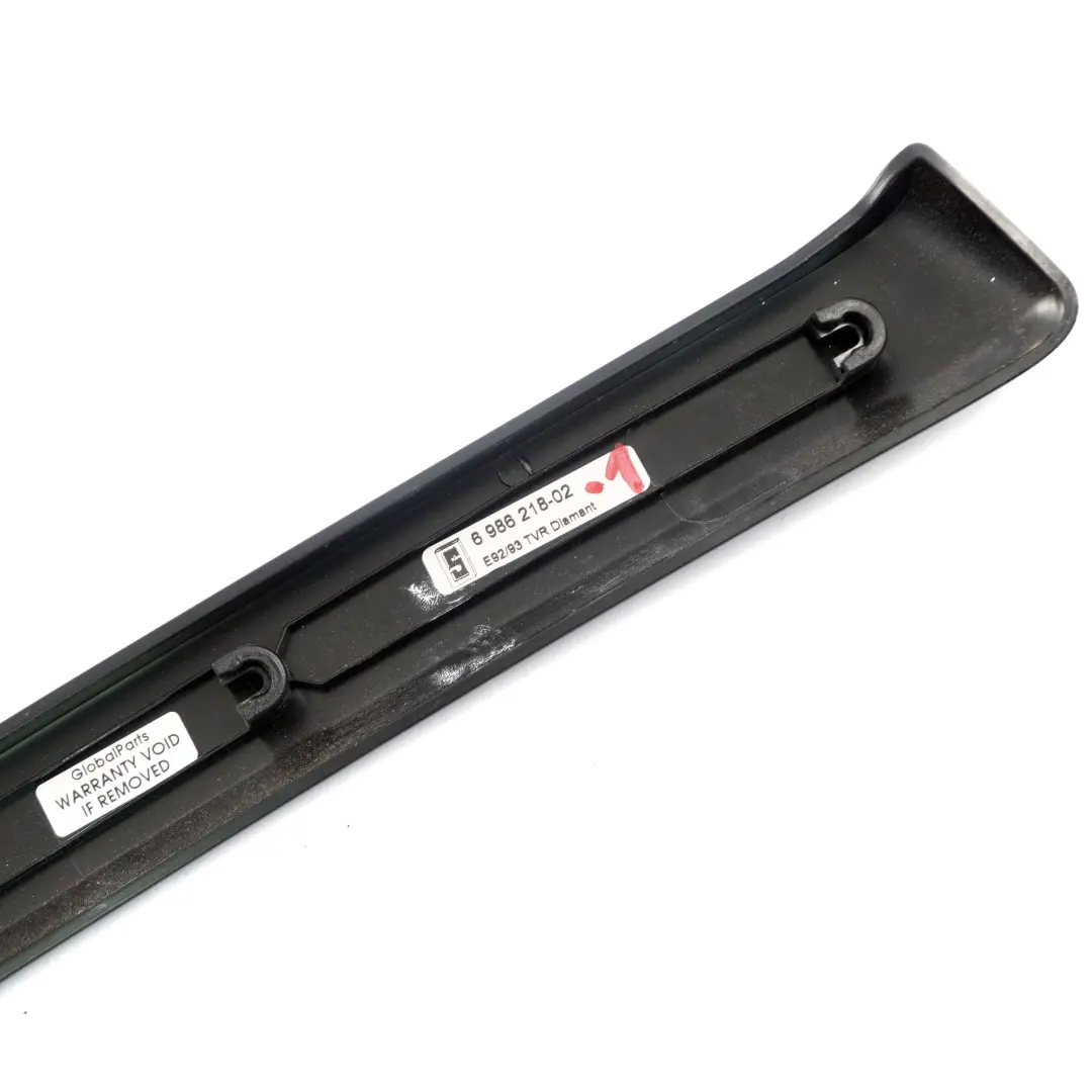 BMW E92 E93 Iris Ornementales Revetement La Moulure avant Droit Diamant - SKU 6986218-1 - Numéro de pièce 6986218