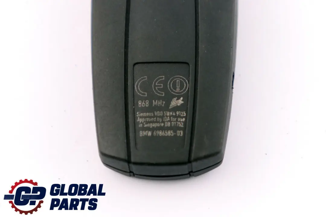 Pulsante di Allarme Remoto 868 MHz per BMW E60 X5 E70 E81 E87 E90 E91 E92 con numero di parte 6986585 BMW E60 X5 E70 E81 E87 E90 E91 E92 Pulsante di Allarme Remoto 868 MHz - SKU 6986585 - Numero di parte 6986585