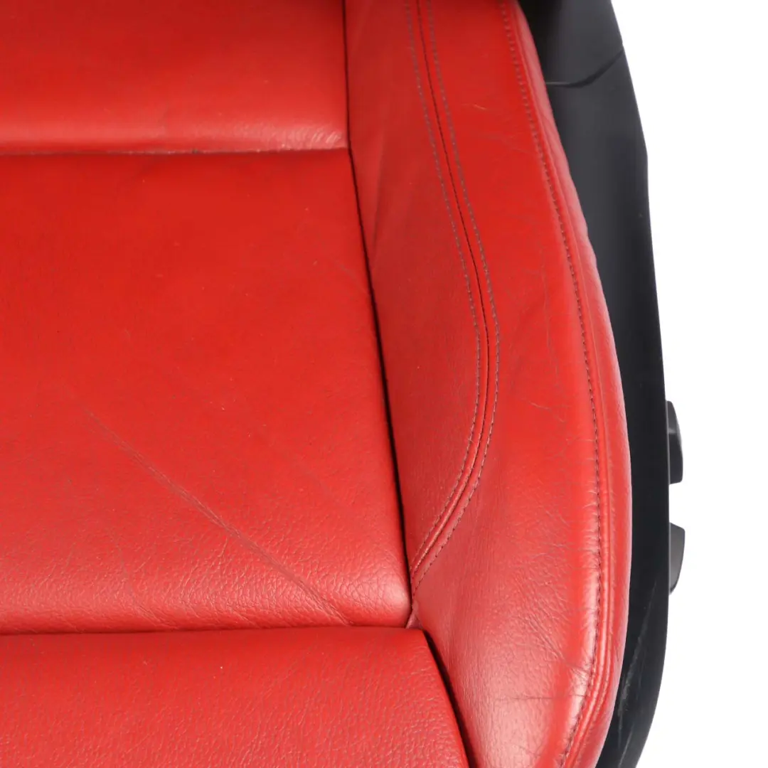 Leather Seats BMW E92 M Sport Electric Red Front Rear Seat with Door Cards to with Part number 6986673 Leather Seats BMW E92 M Sport Electric Red Front Rear Seat with Door Cards - SKU 6986673-1 - Part number 6986673