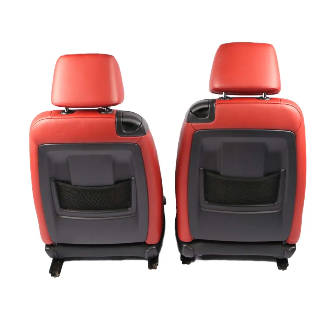 Leather Seats BMW E92 M Sport Electric Red Front Rear Seat with Door Cards to with Part number 6986673 Leather Seats BMW E92 M Sport Electric Red Front Rear Seat with Door Cards - SKU 6986673-1 - Part number 6986673