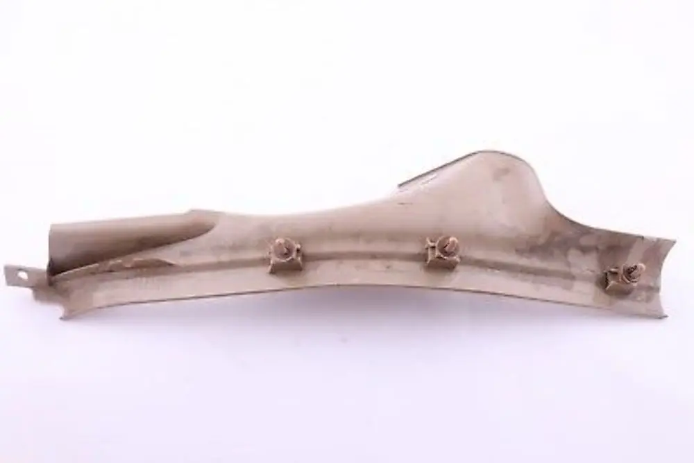 BMW E60 E61 LCI Abdeckleiste Eingang Innen Hinten Links Creme Beige - SKU 6987021 - Teilenummer 6987021