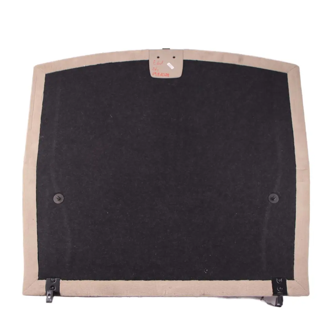 BMW E61 LCI Floor Boot Carpet Luggage Compartment Creambeige Beige - SKU 6987028 - Part number 6987028