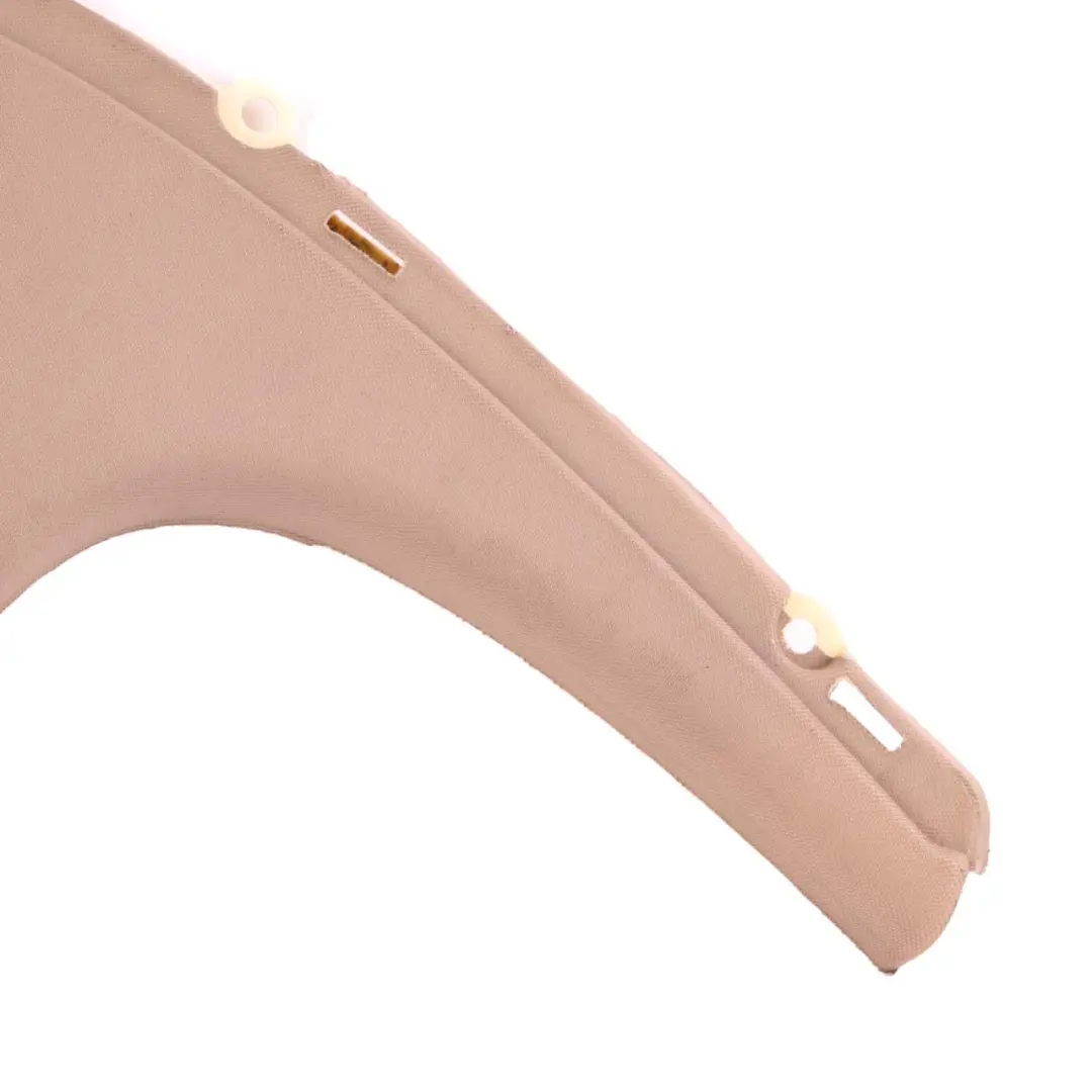 BMW 5 Series E60 LCI Trim Panel C-column Cover Left Cream Beige N/S - SKU 6987133 - Part number 7027091