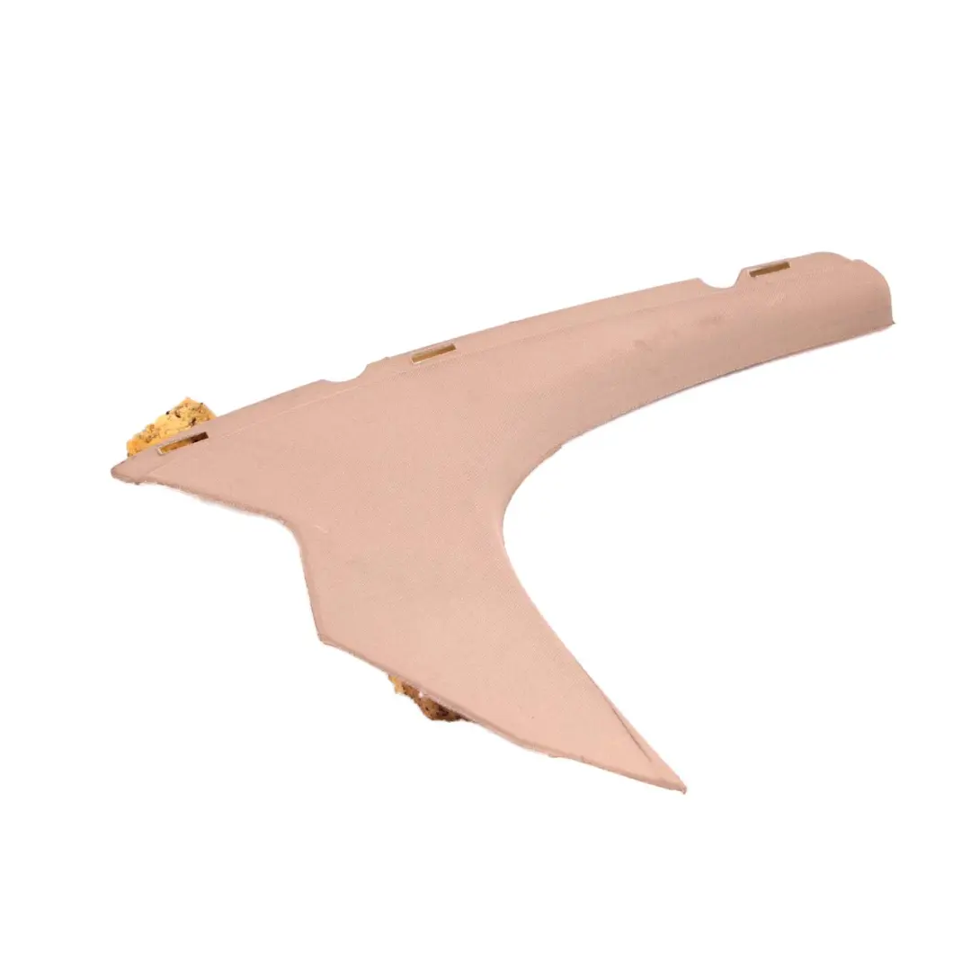 Embellecedor Panel Columna C Cubierta Izquierda Beige Crema para BMW E60 LCI con número de pieza 7027091 BMW E60 LCI Embellecedor Panel Columna C Cubierta Izquierda Beige Crema - SKU 6987133 - Número de pieza 7027091