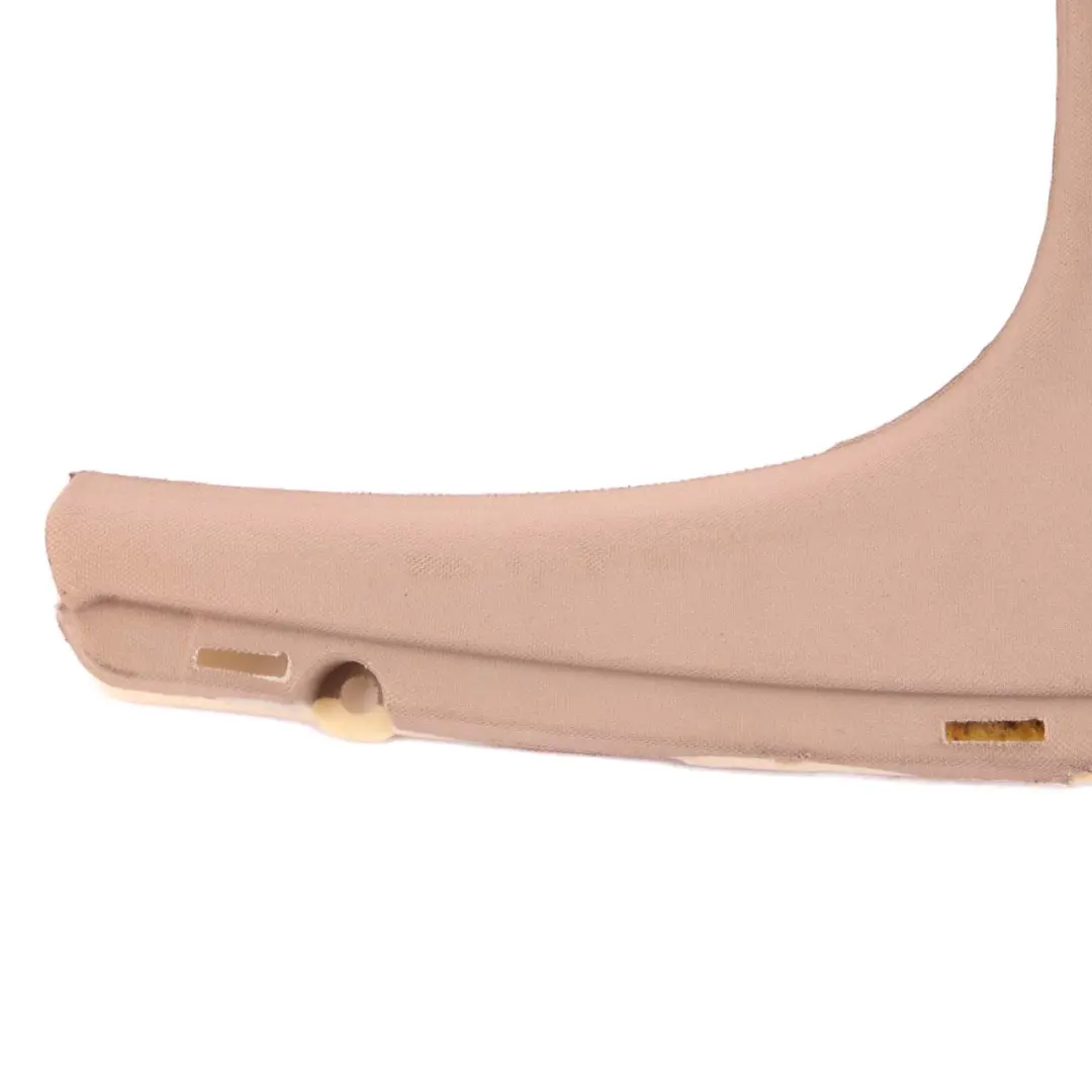 BMW 5 Series E60 LCI Trim Panel C-column Cover Left Cream Beige N/S - SKU 6987133 - Part number 7027091