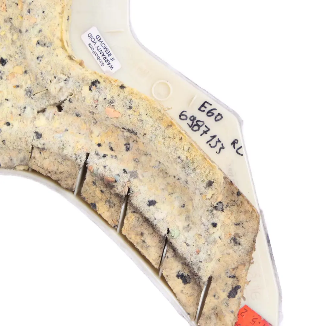 BMW 5 er E60 LCI Blende C-Säule Abdeckung Creme Beige Links N/S - SKU 6987133 - Teilenummer 7027091