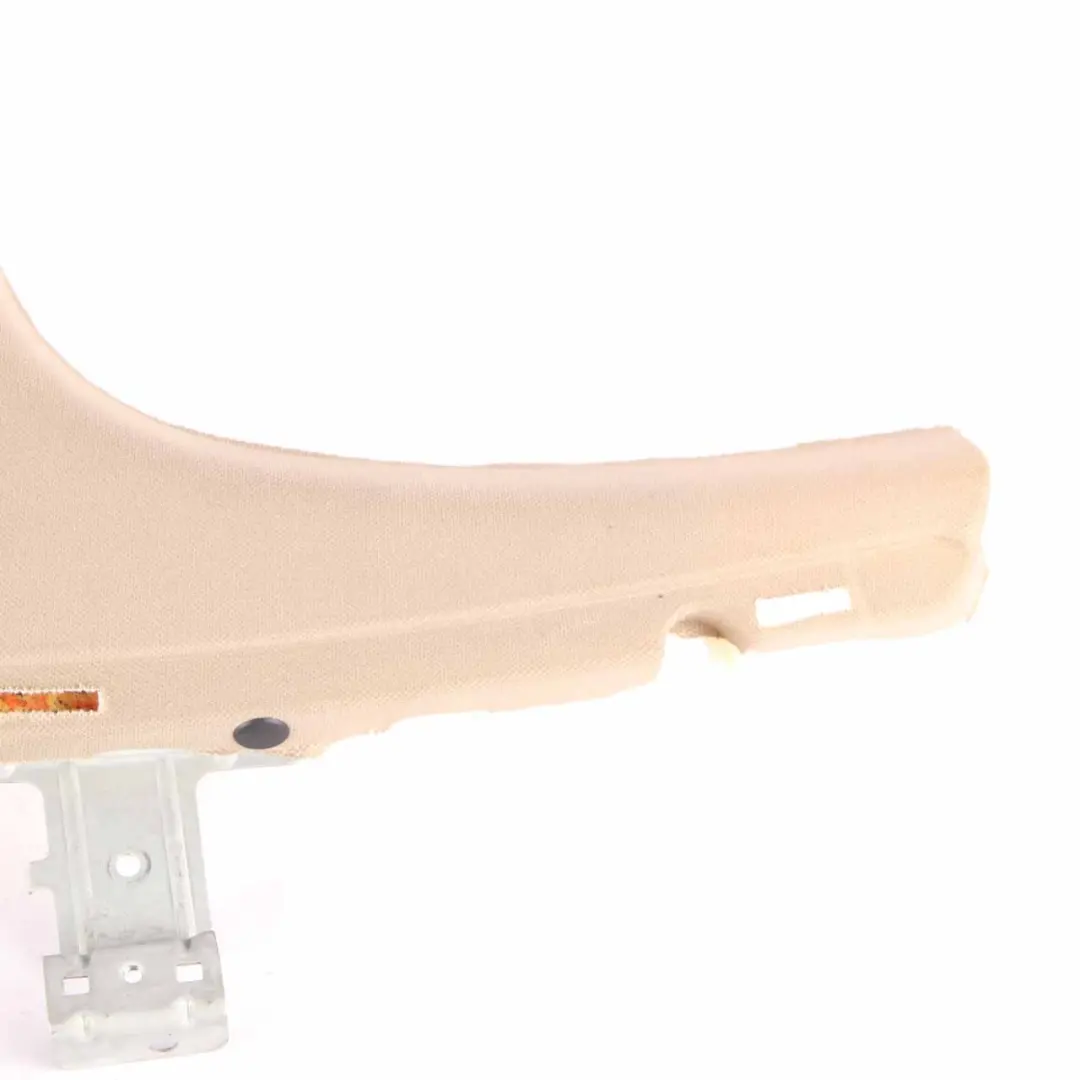 BMW E60 LCI Trim Panel C-column Cover Right Cream Beige O/S - SKU 6987134 - Part number 6987134