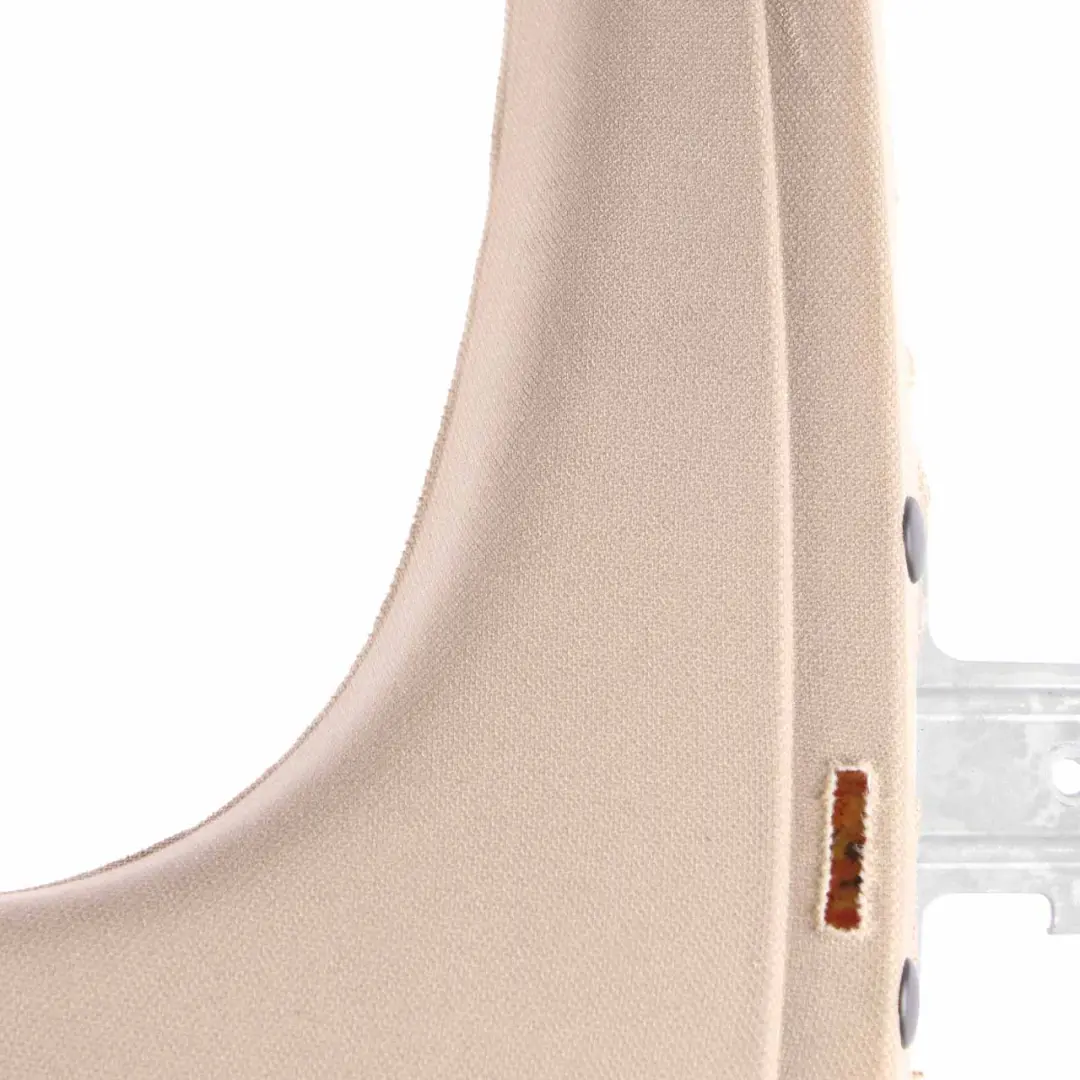 Trim Panel C-column Cover Right Cream Beige O/S to BMW E60 LCI with Part number 6987134 BMW E60 LCI Trim Panel C-column Cover Right Cream Beige O/S - SKU 6987134 - Part number 6987134