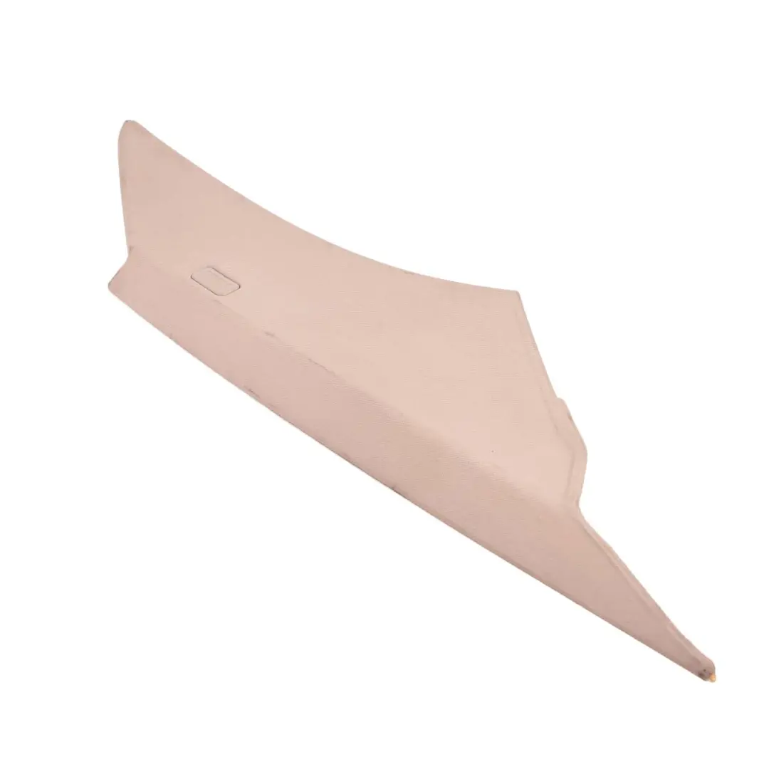 Panel Embellecedor De Columna C Trasero Izquierdo Beige Crema para BMW E60 con número de pieza 7027093 BMW E60 Panel Embellecedor De Columna C Trasero Izquierdo Beige Crema - SKU 6987135 - Número de pieza 7027093