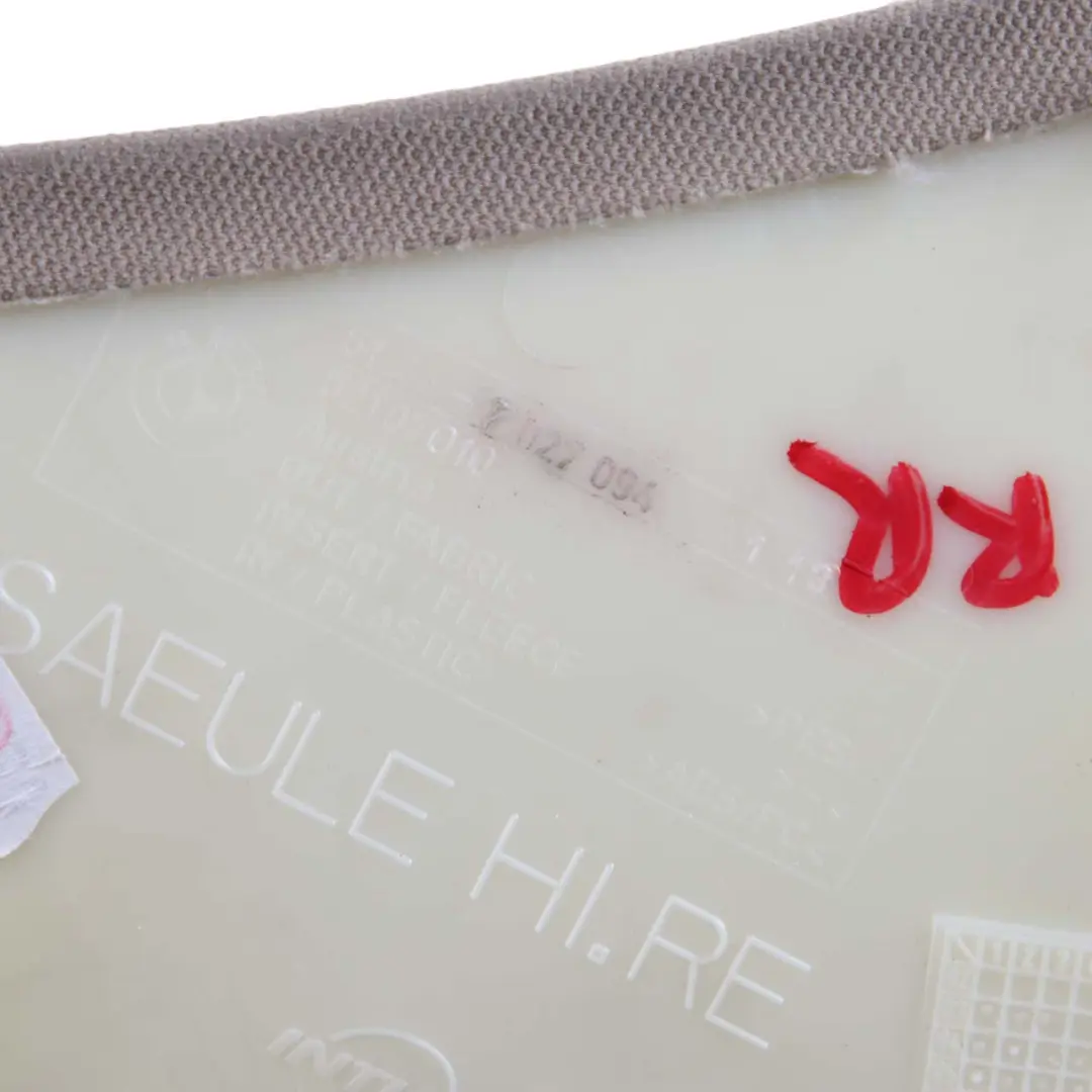 Right C Column Trim Panel Cream Beige to BMW 5 Series E60 LCI Rear with Part number 7027094 BMW 5 Series E60 LCI Rear Right C Column Trim Panel Cream Beige - SKU 6987136 - Part number 7027094