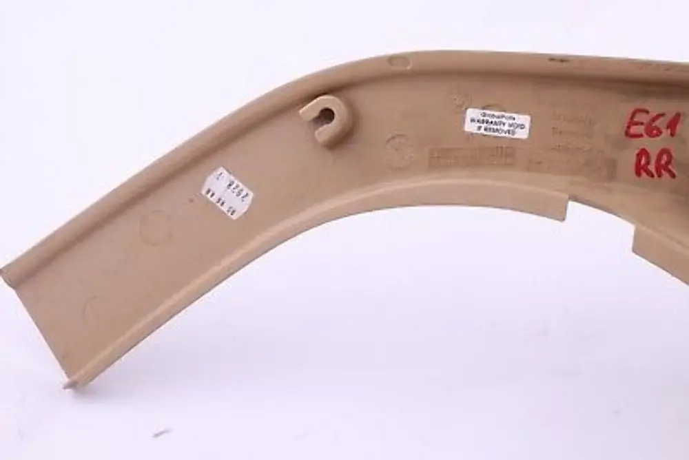 Trim Panel Column Cover Rear Right O/S Cream Beige to BMW 5 Series E61 E61 LCI with Part number 6987140 BMW 5 Series E61 E61 LCI Trim Panel Column Cover Rear Right O/S Cream Beige - SKU 6987140 - Part number 6987140