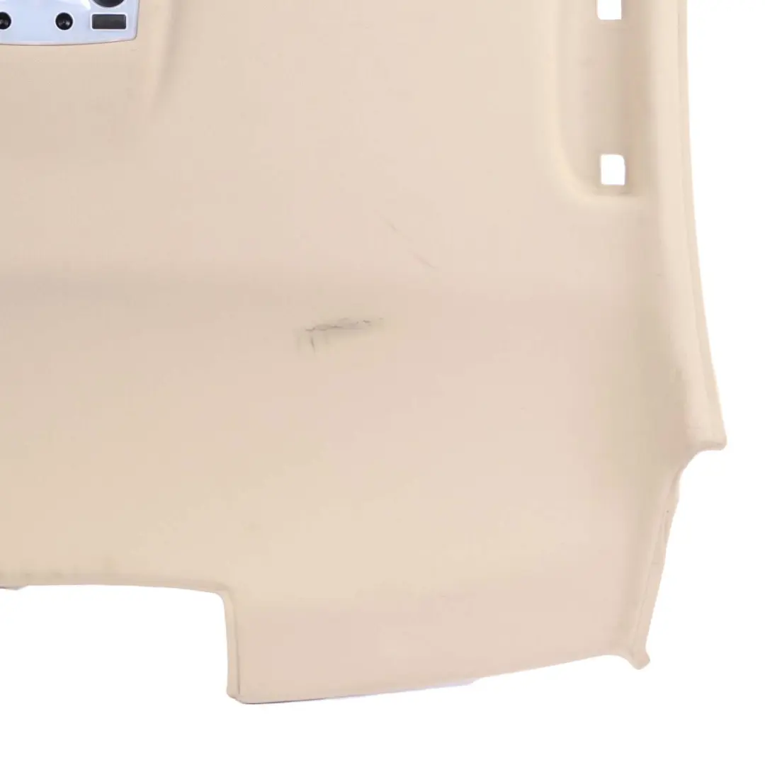 Headlining Roof Lining Sun Glass Roof Creambeige to BMW 5 Series E60 LCI with Part number 6987145 BMW 5 Series E60 LCI Headlining Roof Lining Sun Glass Roof Creambeige - SKU 6987145 - Part number 6987145