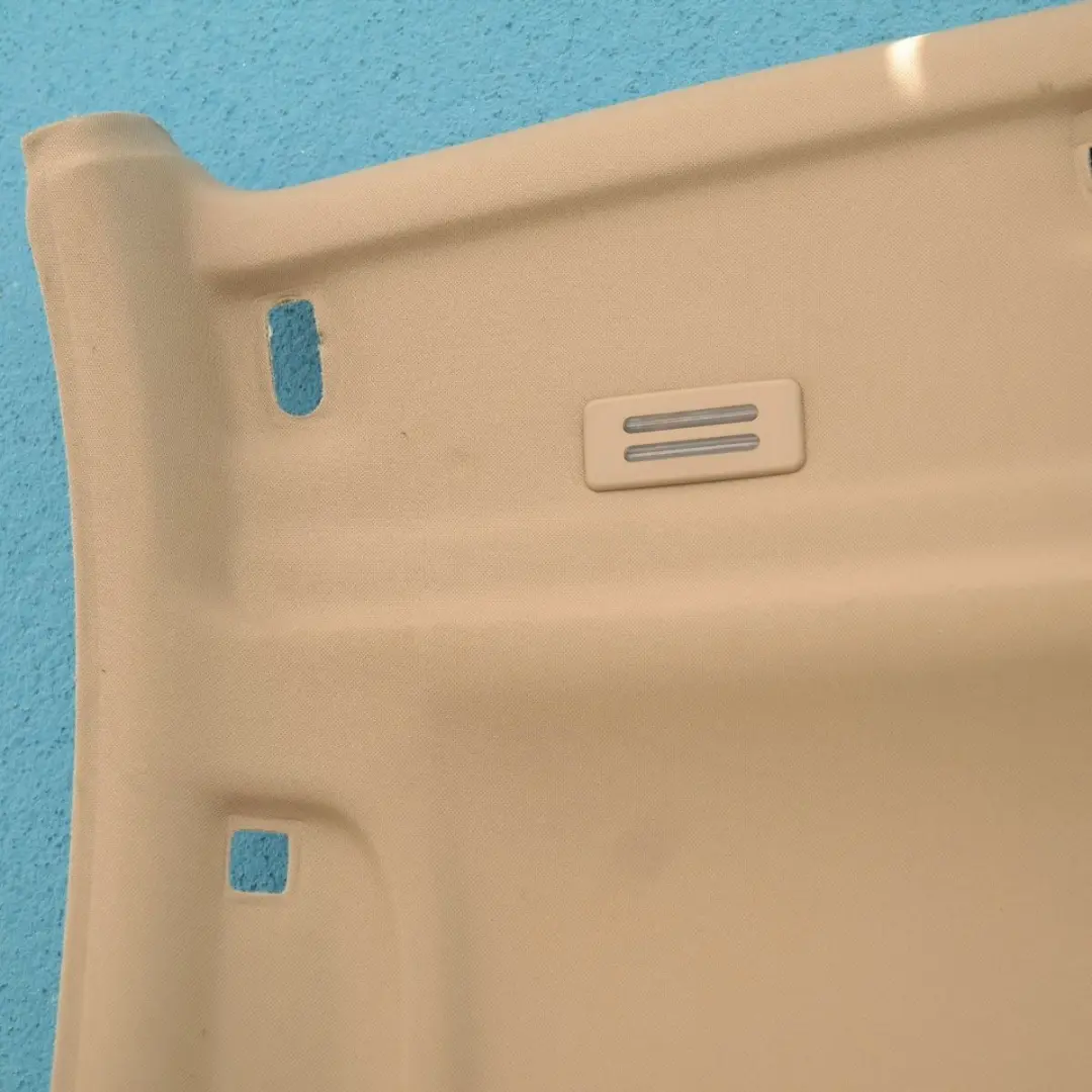 Genuine BMW 5 Series E61 Touring Headlining Moulded Roof Lining Creambeige Beige to with Part number 6987147 Genuine BMW 5 Series E61 Touring Headlining Moulded Roof Lining Creambeige Beige - SKU 6987147 - Part number 6987147