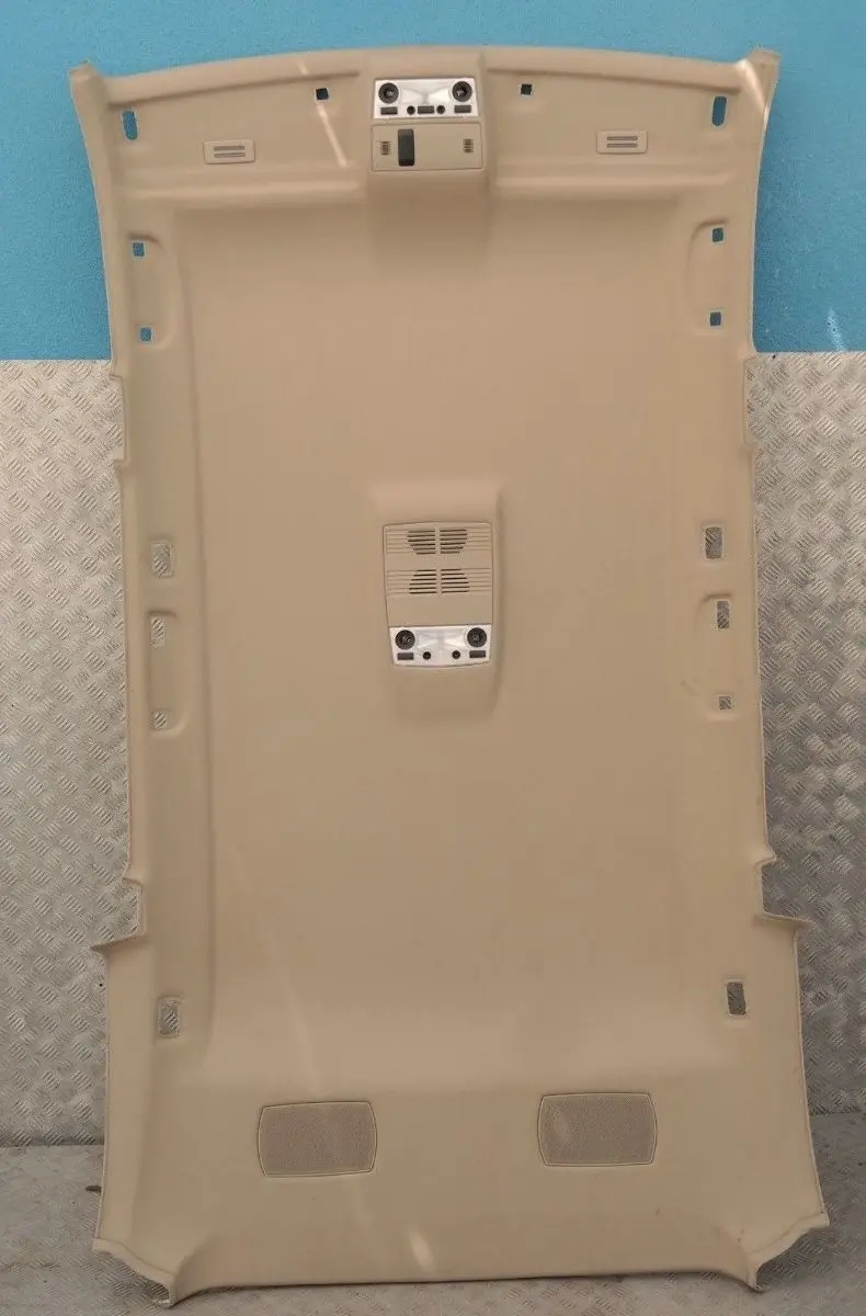 Genuine BMW 5 Series E61 Touring Headlining Moulded Roof Lining Creambeige Beige to with Part number 6987147 Genuine BMW 5 Series E61 Touring Headlining Moulded Roof Lining Creambeige Beige - SKU 6987147 - Part number 6987147