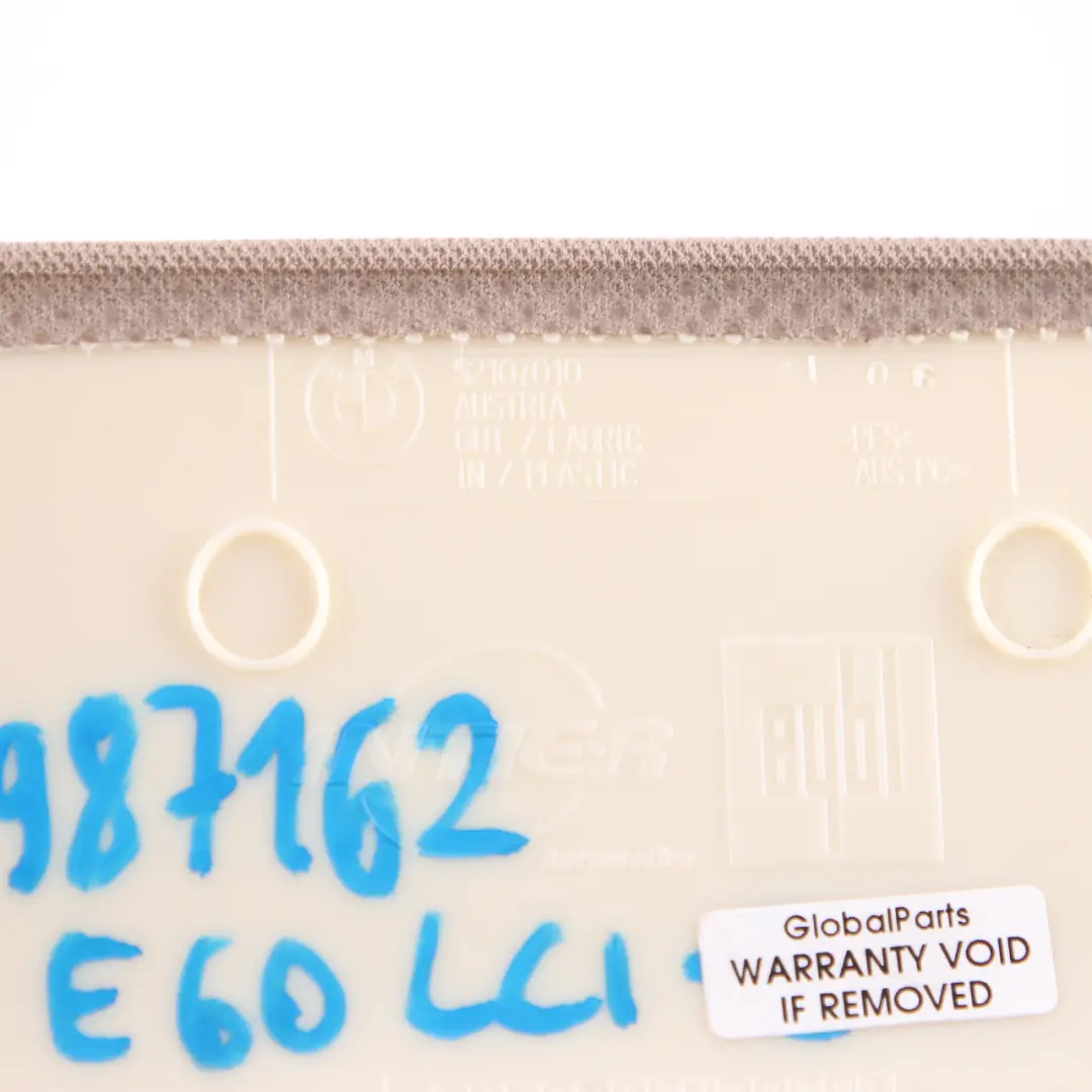 Lamp Cover BMW E60 LCI Trim Stop Light Cream Beige to with Part number 6987162 Lamp Cover BMW E60 LCI Trim Stop Light Cream Beige - SKU 6987162 - Part number 6987162