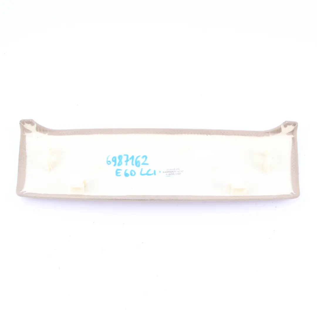  Lamp Cover BMW E60 LCI Trim Stop Light Cream Beige - SKU 6987162 - Part number 6987162