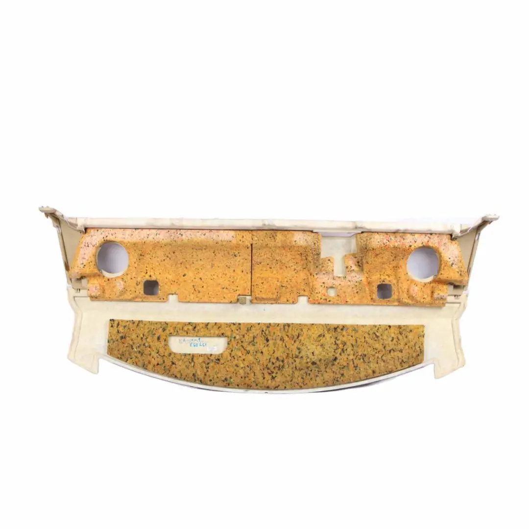 Parcel Shelf BMW E60 LCI Saloon Rear Window Trim Panel Creambeige to with Part number 6987165 Parcel Shelf BMW E60 LCI Saloon Rear Window Trim Panel Creambeige - SKU 6987165-1 - Part number 6987165