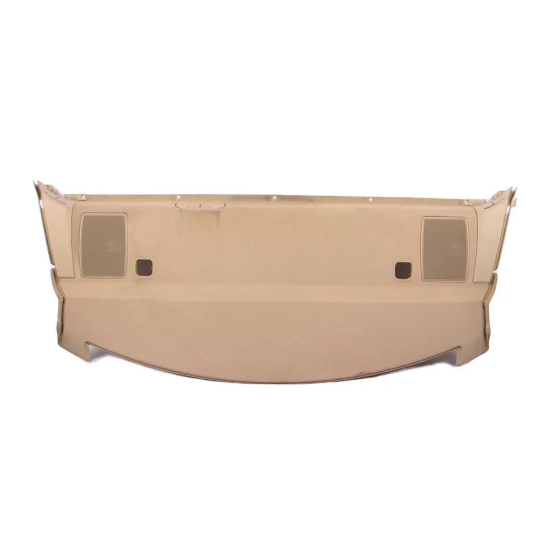 Window Parcel Shelf Trim Panel Black to BMW 5 E60 LCI Saloon Rear with Part number 6987165 BMW 5 E60 LCI Saloon Rear Window Parcel Shelf Trim Panel Black - SKU 6987165 - Part number 6987165