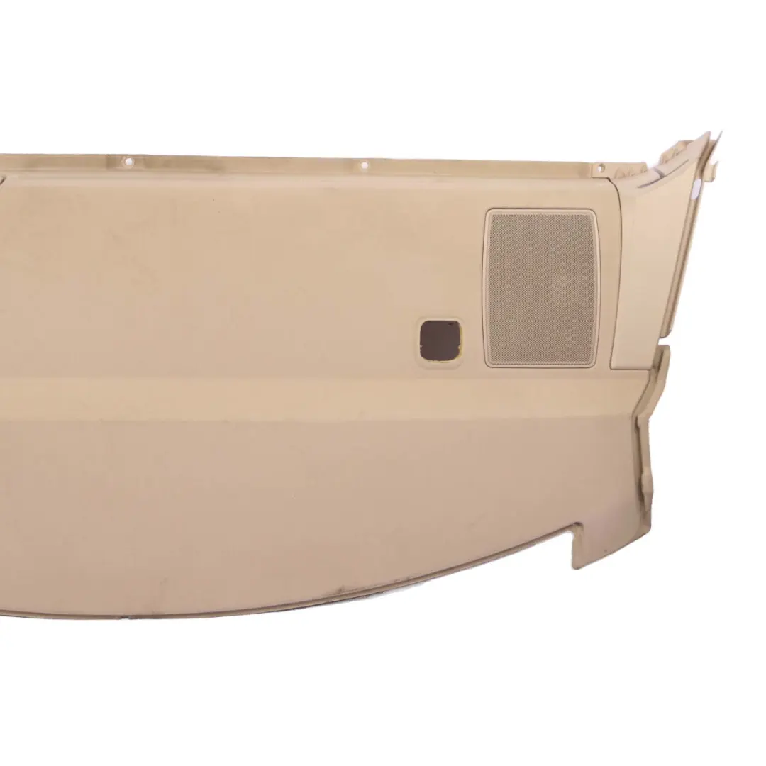 Window Parcel Shelf Trim Panel Black to BMW 5 E60 LCI Saloon Rear with Part number 6987165 BMW 5 E60 LCI Saloon Rear Window Parcel Shelf Trim Panel Black - SKU 6987165 - Part number 6987165