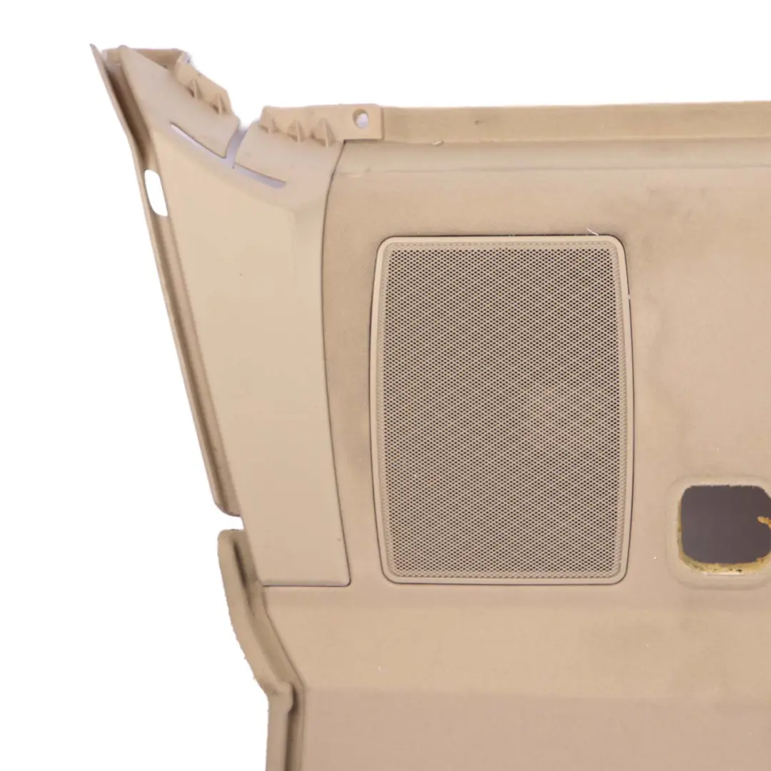 Window Parcel Shelf Trim Panel Black to BMW 5 E60 LCI Saloon Rear with Part number 6987165 BMW 5 E60 LCI Saloon Rear Window Parcel Shelf Trim Panel Black - SKU 6987165 - Part number 6987165