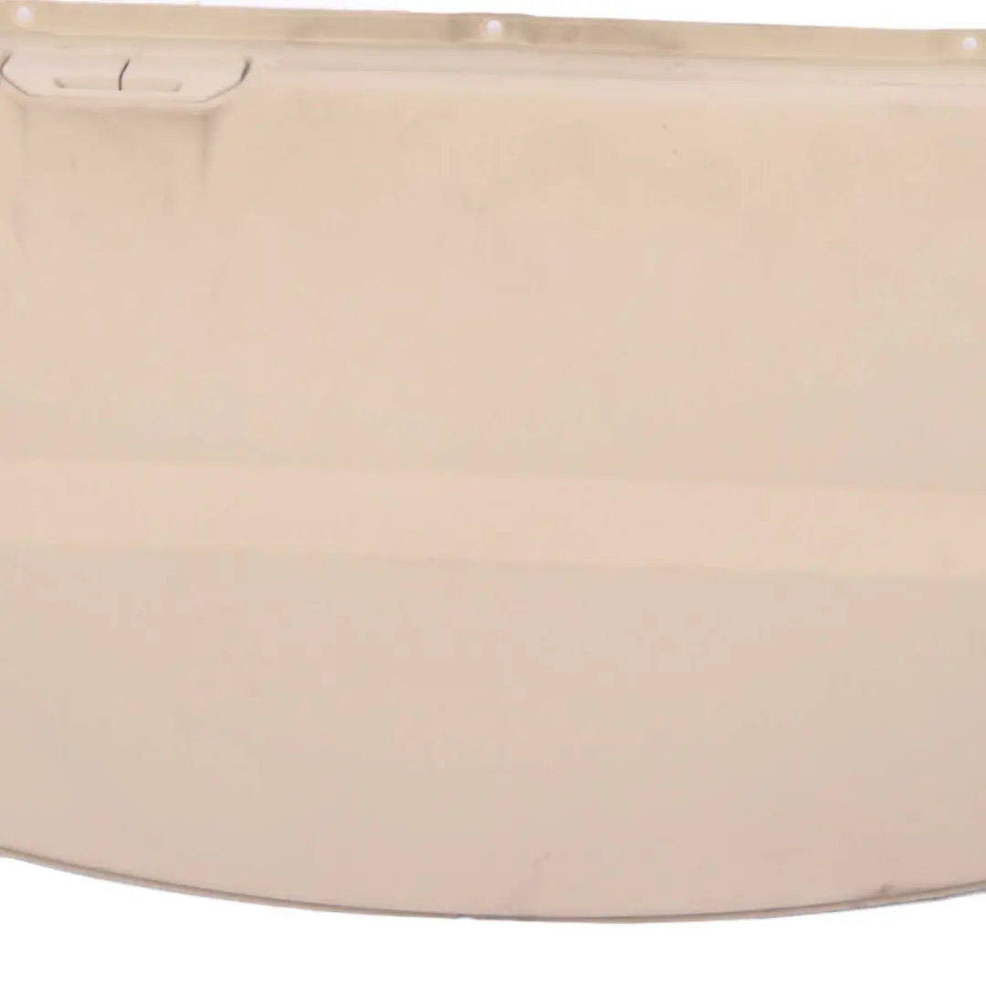 Window Parcel Shelf Trim Panel Black to BMW 5 E60 LCI Saloon Rear with Part number 6987165 BMW 5 E60 LCI Saloon Rear Window Parcel Shelf Trim Panel Black - SKU 6987165 - Part number 6987165