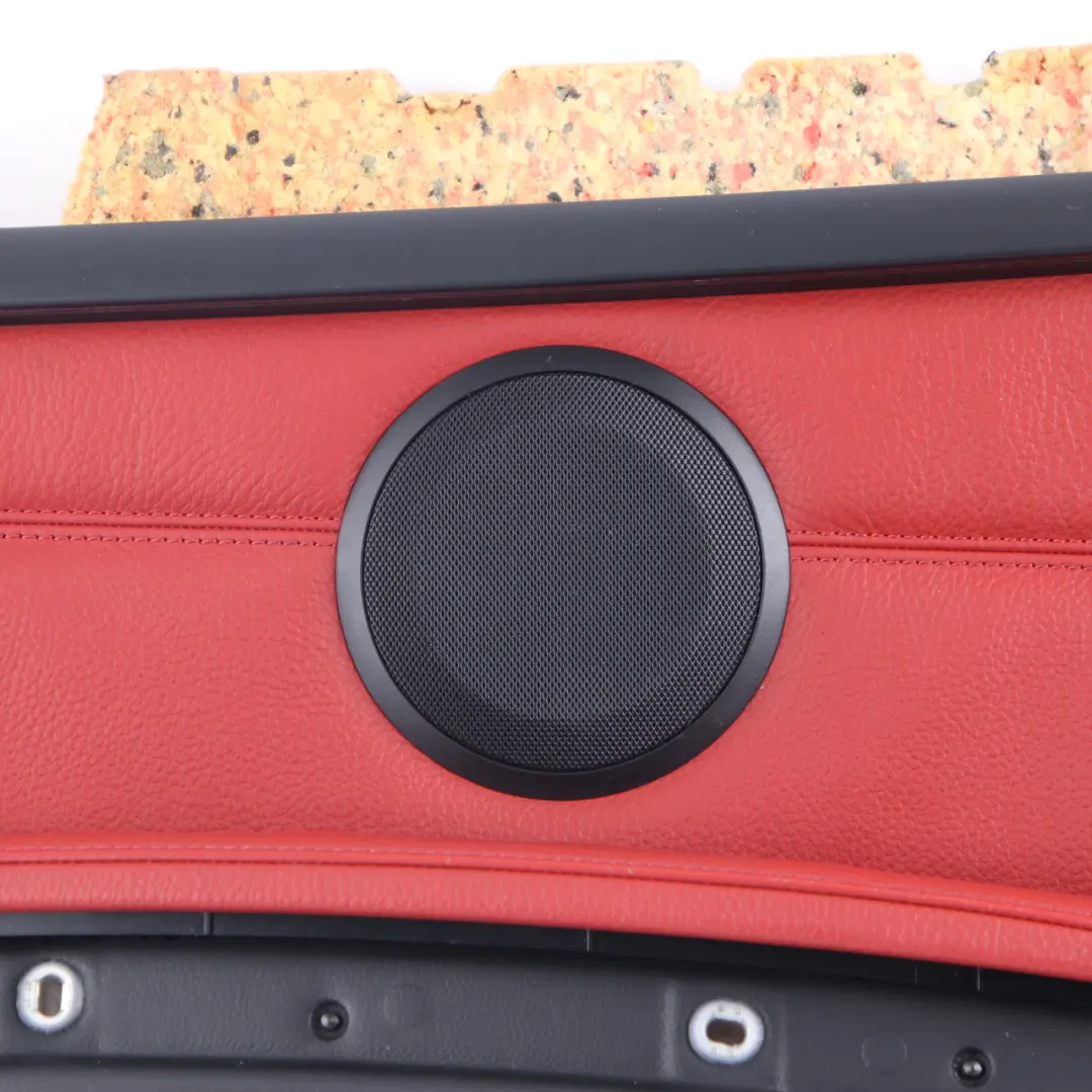 Lateral Trim Panel BMW E93 Cabrio Rear Right O/S Trim Lining Leather Coral Red to with Part number 6987260 Lateral Trim Panel BMW E93 Cabrio Rear Right O/S Trim Lining Leather Coral Red - SKU 6987260 - Part number 6987260