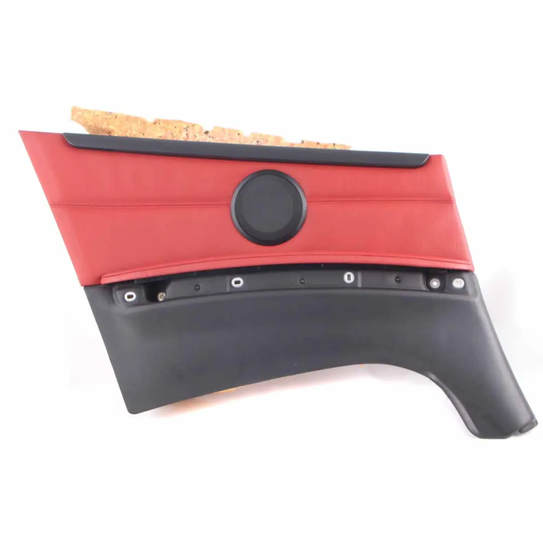 Lateral Trim Panel BMW E93 Cabrio Rear Left N/S Trim Lining Leather Coral Red to with Part number 6987395 Lateral Trim Panel BMW E93 Cabrio Rear Left N/S Trim Lining Leather Coral Red - SKU 6987395 - Part number 6987395