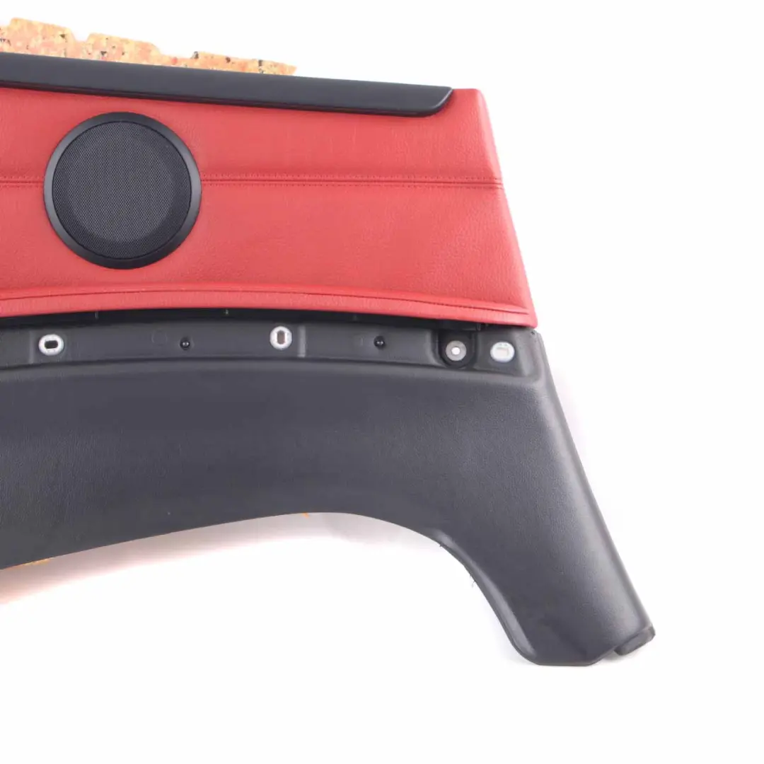 Lateral Trim Panel BMW E93 Cabrio Rear Left N/S Trim Lining Leather Coral Red to with Part number 6987395 Lateral Trim Panel BMW E93 Cabrio Rear Left N/S Trim Lining Leather Coral Red - SKU 6987395 - Part number 6987395
