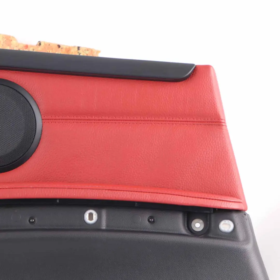 Lateral Trim Panel BMW E93 Cabrio Rear Left N/S Trim Lining Leather Coral Red to with Part number 6987395 Lateral Trim Panel BMW E93 Cabrio Rear Left N/S Trim Lining Leather Coral Red - SKU 6987395 - Part number 6987395