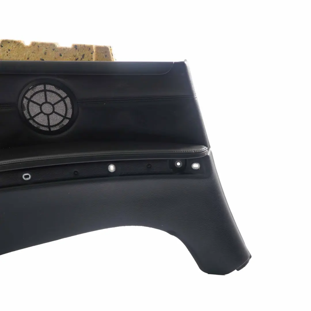 Revetement Panneau Lateral Arriere Gauche Cuir Noir Walknappa pour BMW E93 Cabrio à propos du numéro de pièce 6987401 BMW E93 Cabrio Revetement Panneau Lateral Arriere Gauche Cuir Noir Walknappa - SKU 6987401 - Numéro de pièce 6987401