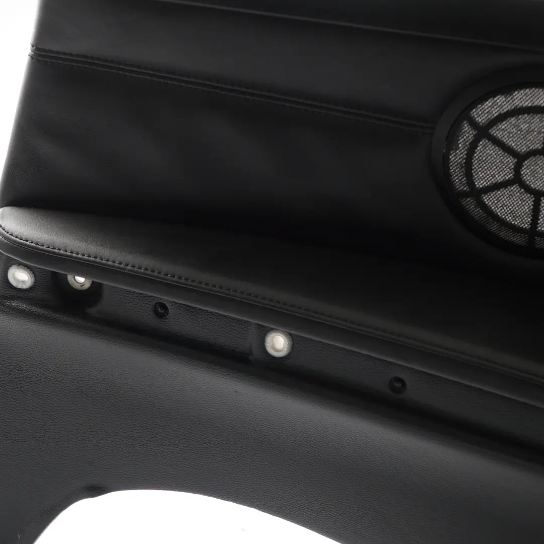 BMW E93 Cabrio Trasero Derecho Lateral Panel Revestimiento Cuero Negro - SKU 6987402 - Número de pieza 6987402