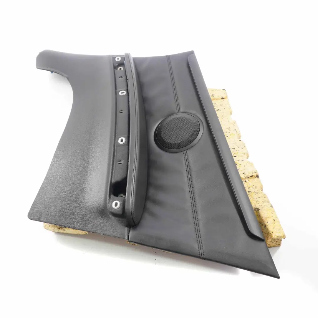 BMW E93 Cabrio Trasero Derecho Lateral Panel Revestimiento Cuero Negro - SKU 6987402 - Número de pieza 6987402