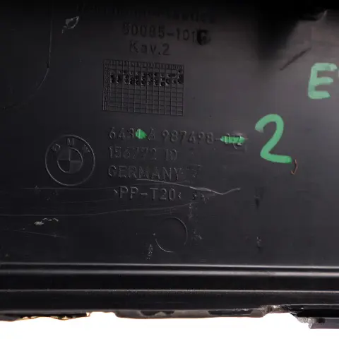 Microfilter Housing Part Cover Engine Strut Set Carbon Look to BMW E81 E87 E90 E91 with Part number 6987498 BMW E81 E87 E90 E91 Microfilter Housing Part Cover Engine Strut Set Carbon Look - SKU 6987498-2 - Part number 6987498