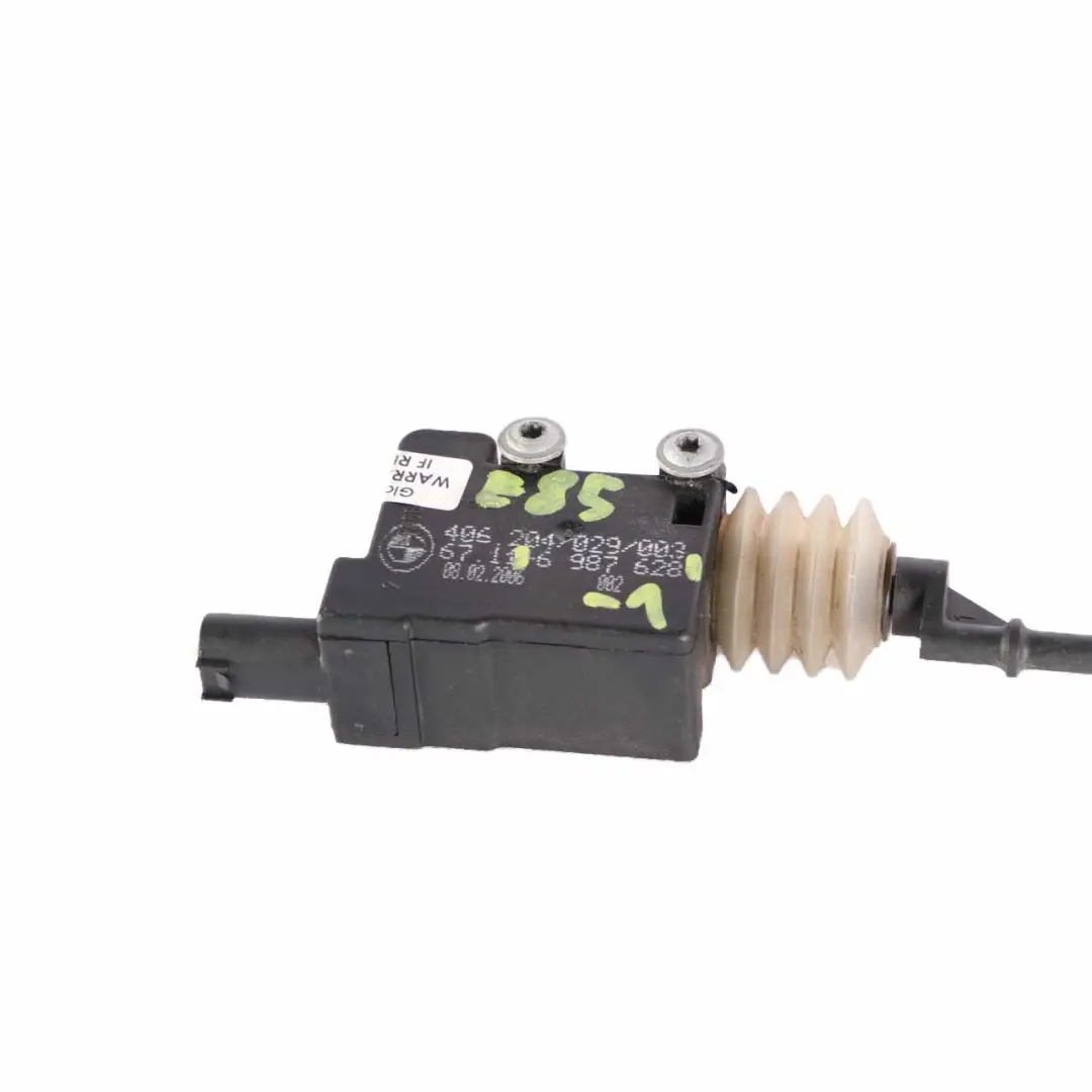 BMW E85 E86 Cabrio Roadster Serbatoio carburante Lock Motor Actuator - SKU 6987628-1 - Numero di parte 8377426