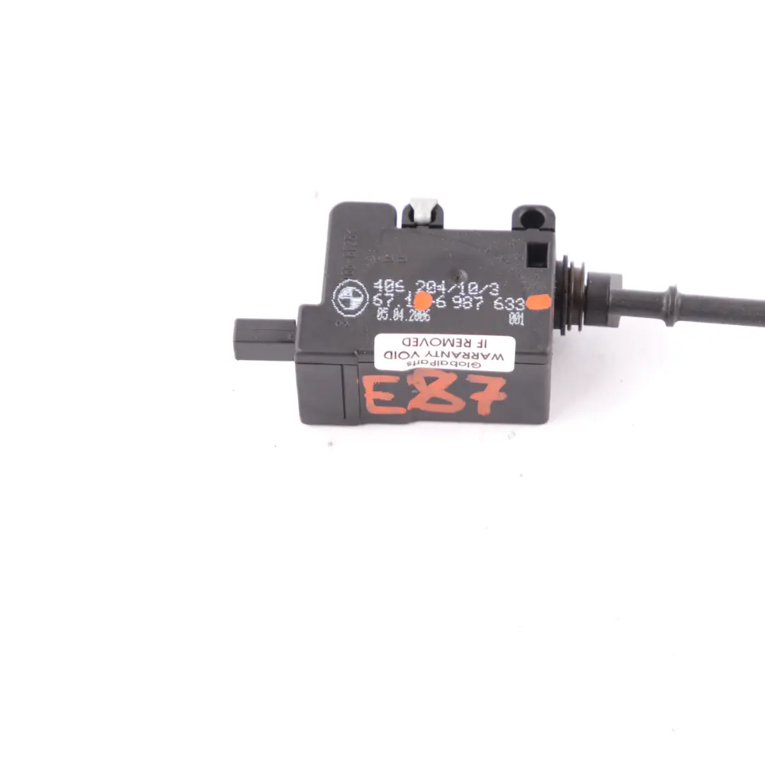 Filler Fuel Fap Release Motor Actuator to BMW E87 with Part number 6987633 BMW E87 Filler Fuel Fap Release Motor Actuator - SKU 6987633-1 - Part number 6987633