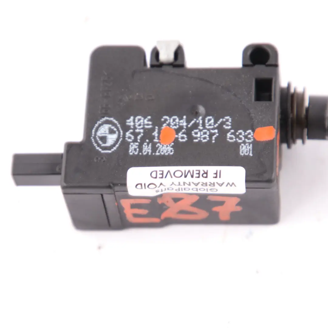 Filler Fuel Fap Release Motor Actuator to BMW E87 with Part number 6987633 BMW E87 Filler Fuel Fap Release Motor Actuator - SKU 6987633-1 - Part number 6987633