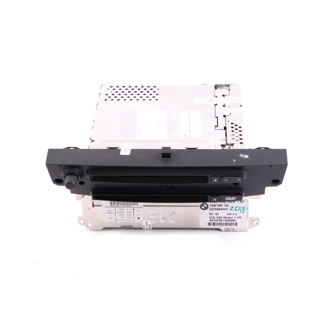 Professional Navigation BMW E60 E61 CCC System Controller Control Unit to with Part number 6987689 Professional Navigation BMW E60 E61 CCC System Controller Control Unit - SKU 6987689 - Part number 6987689