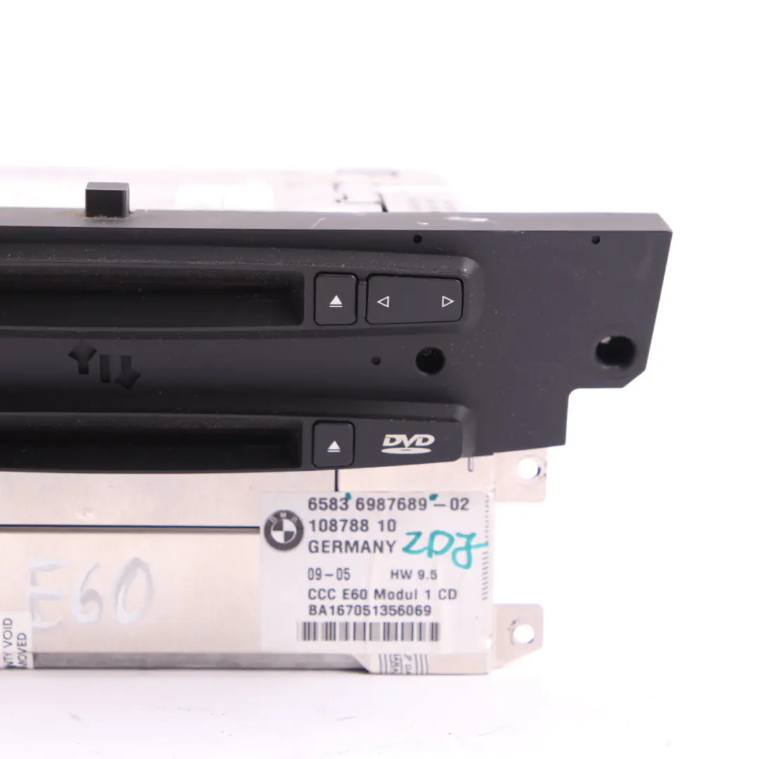 Professional Navigation BMW E60 E61 CCC System Controller Control Unit to with Part number 6987689 Professional Navigation BMW E60 E61 CCC System Controller Control Unit - SKU 6987689 - Part number 6987689
