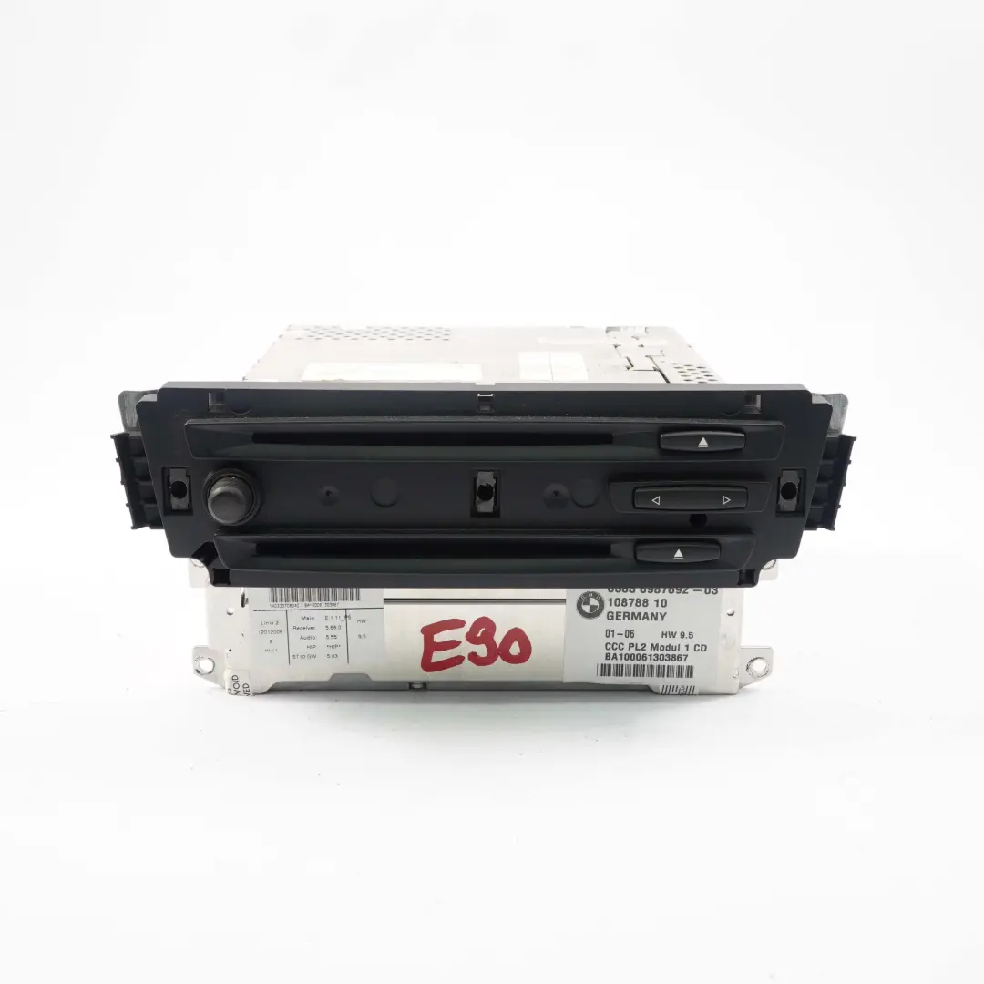 Moduł System Nawigacji Professional CCC do BMW E90 o numerze 6987692 BMW E90 Moduł System Nawigacji Professional CCC - SKU 6987692 - Numer Części 6987692