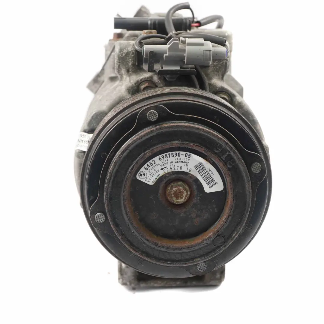 Clima Compressor A/C Air Conditioning Con N57 to BMW F10 F11 E70 LCI E71 with Part number 6987890 BMW F10 F11 E70 LCI E71 Clima Compressor A/C Air Conditioning Con N57 - SKU 6987890 - Part number 6987890