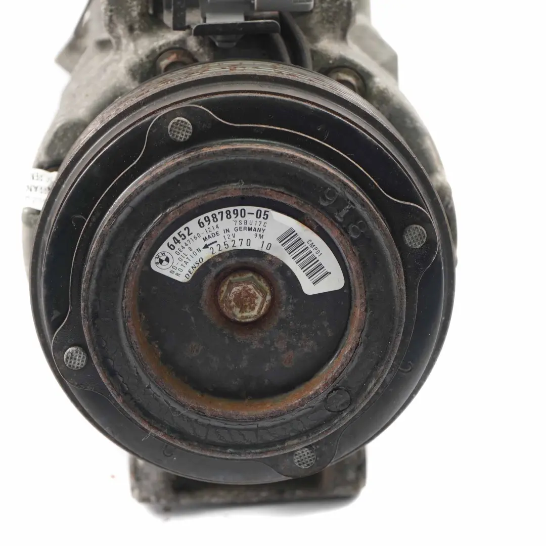 Klima Kompressor A/C Klima Anlage N57 für BMW F10 F11 E70 LCI E71 mit Teilenummer 6987890 BMW F10 F11 E70 LCI E71 Klima Kompressor A/C Klima Anlage N57 - SKU 6987890 - Teilenummer 6987890