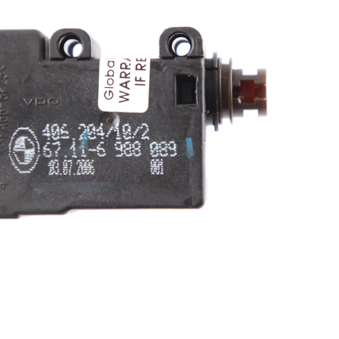 BMW E60 E61 E63 E64 Actuateur Chateau Clapet pour Reservoir 8377415 - SKU 6988089 - Numéro de pièce 6988089
