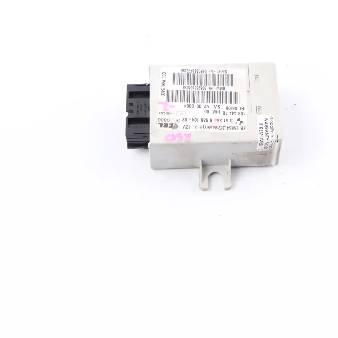 BMW E46 X3 E83 Mini R50 R53 Central Lock Immobilizer Control Unit EWS IV - SKU 6988104-2 - Part number 6988104