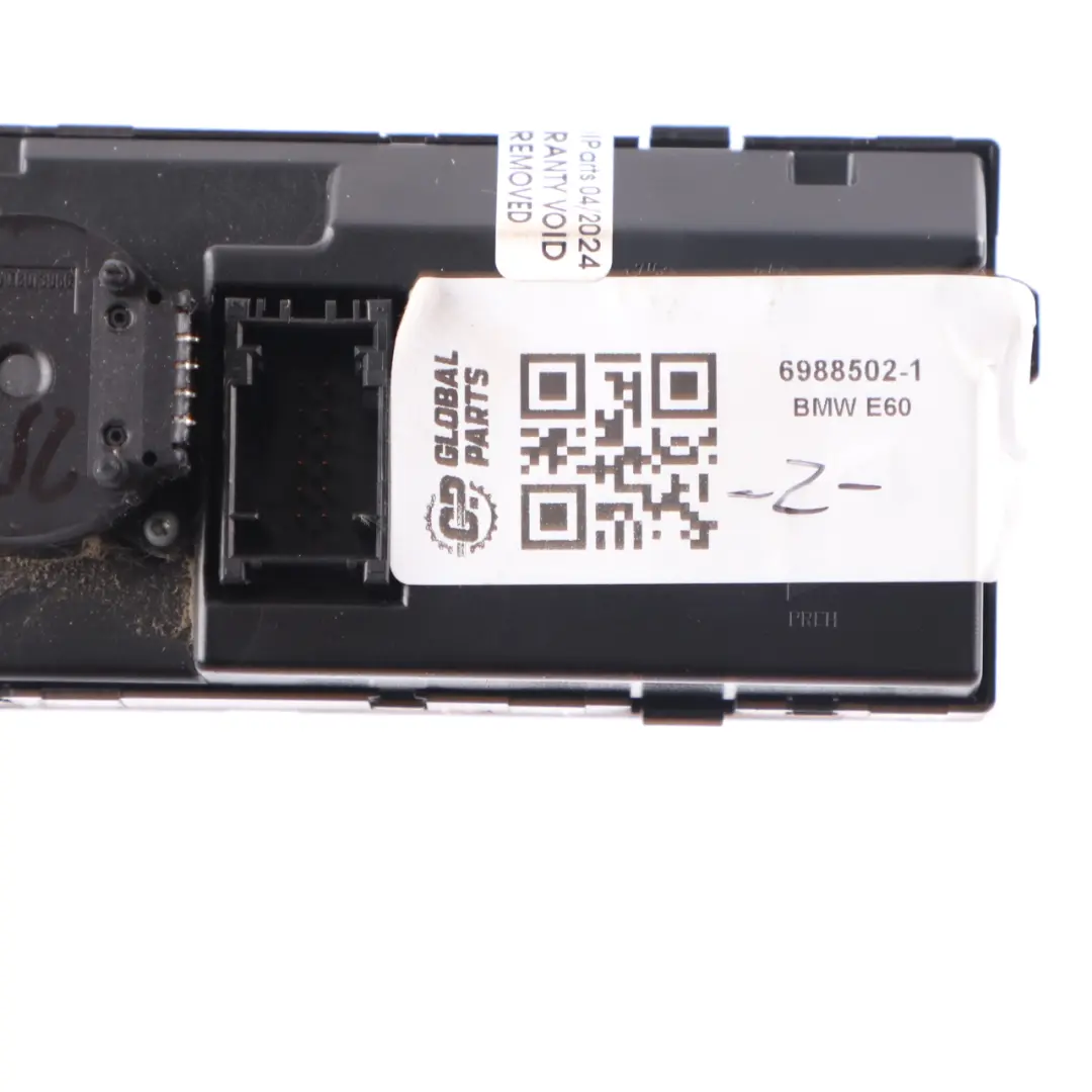 Basis Automatic Air Conditioning Control Unit to BMW 5 Series E60 E61 with Part number 6988502 BMW 5 Series E60 E61 Basis Automatic Air Conditioning Control Unit - SKU 6988502-1 - Part number 6988502