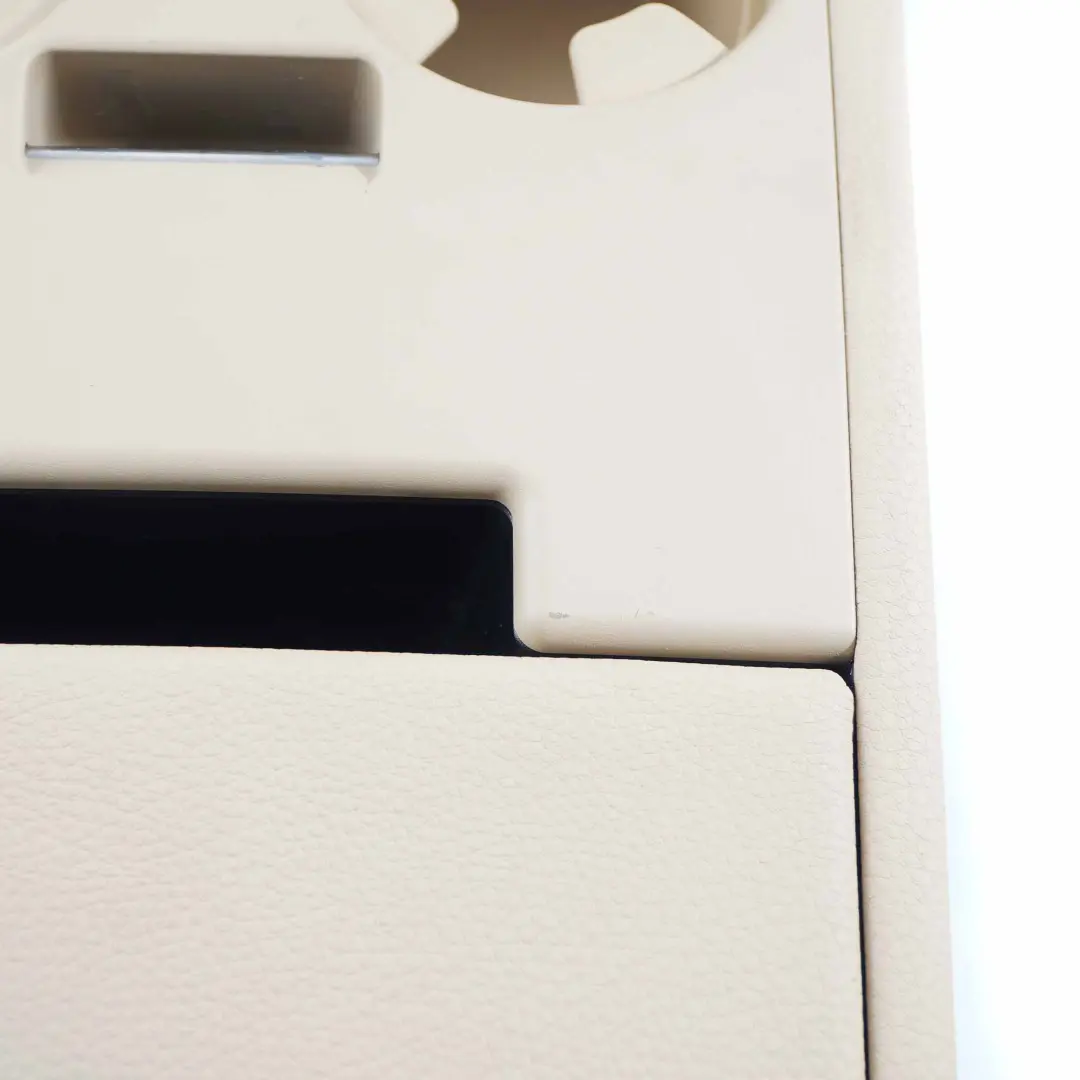  Apoyabrazos central BMW E60 Portavasos Dakota Beige - SKU 6988616-1 - Número de pieza 6988616