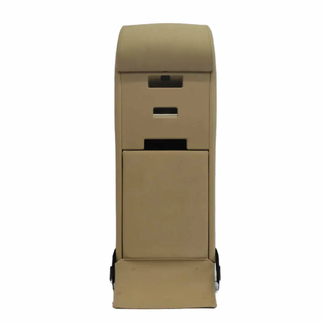 Sedile posteriore centrale bracciolo portabicchieri Dakota Beige per BMW E60 con numero di parte 6988616 BMW E60 Sedile posteriore centrale bracciolo portabicchieri Dakota Beige - SKU 6988616-2 - Numero di parte 6988616